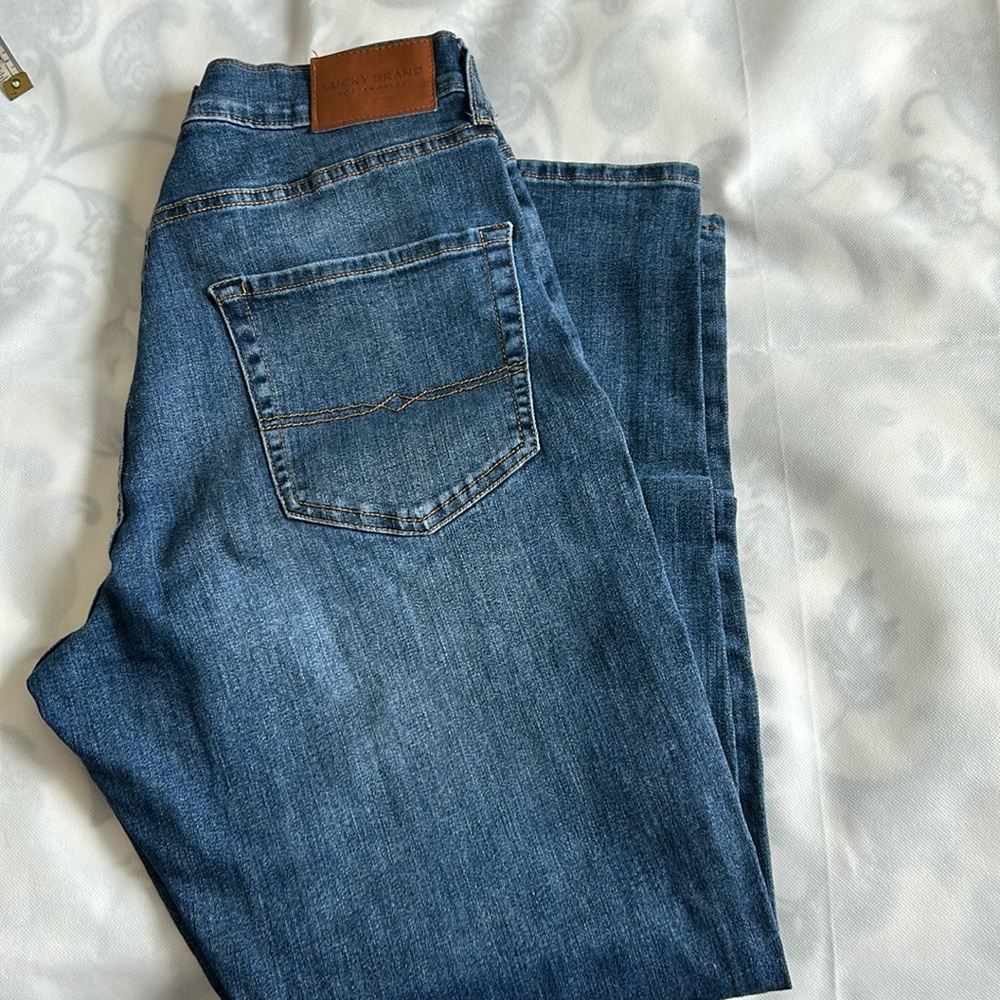 Lucky Brand Mens 412 Athletic Slim 34x30